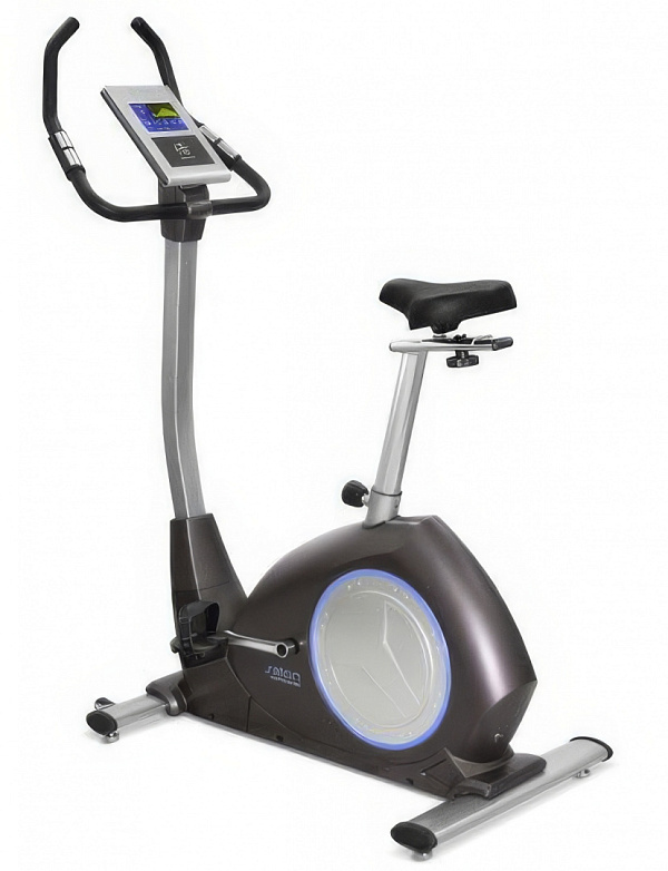 Велотренажер Oxygen Fitness Satori UB HRC: электромагнитный, маховик 10 кг, 21 программа, до 150 кг