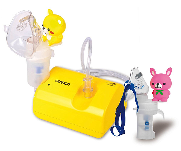 Ингалятор компрессорный OMRON NE-C24 Kids (NE-C801S-KDRU) детский для детей и младенцев