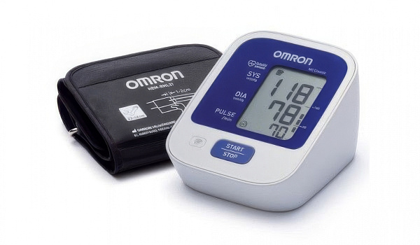 Тонометр автоматический OMRON M2 Classic (HEM-7122-ALRU) с адаптером и универсальной манжетой 22-42 см