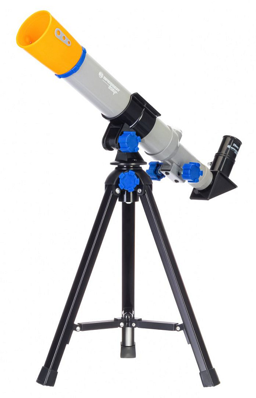 Телескоп Bresser Junior 40/400 AZ для детей: рефрактор, настольная тренога, азимутальная монтировка