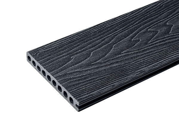 Ступень ДПК NauticPrime Esthetic Wood 160х22х4000 мм антрацит
