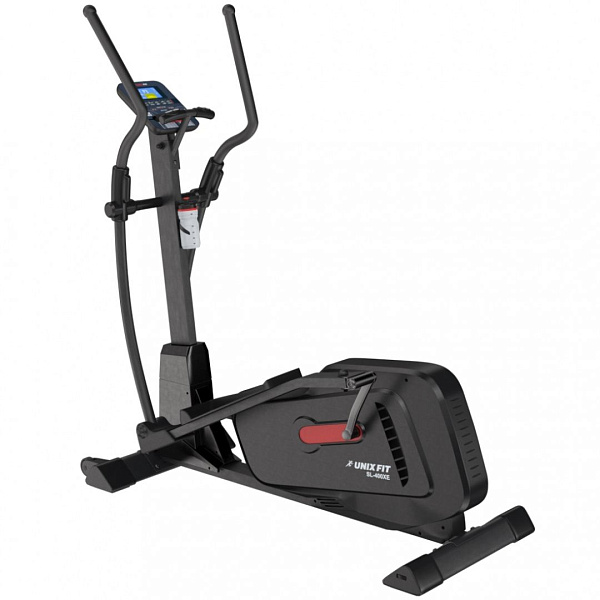 Электромагнитный эллипсоид UNIXFIT SL-400XE для дома: маховик 9 кг, шаг 41 см, до 140 кг