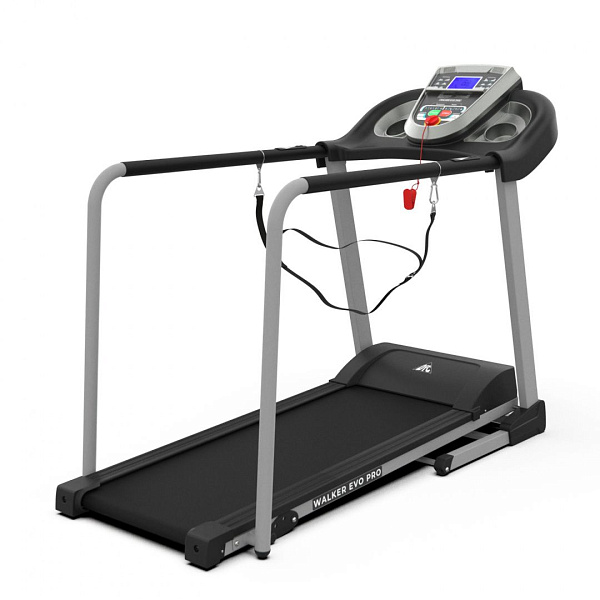 Беговая дорожка DFC WALKER EVO PRO для реабилитации T-S1 PRO: 0.4-8 км/ч, до 120 кг, 42х130 см