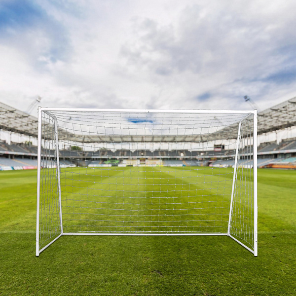 Футбольные ворота DFC GOAL302 300х200х130 см для улицы и помещений с сеткой и анкерами