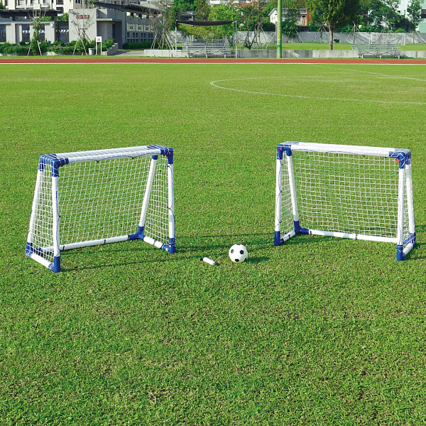 Ворота игровые DFC 4ft х 2 пластиковые, складные, 110х90х57 см, с сеткой и анкерами