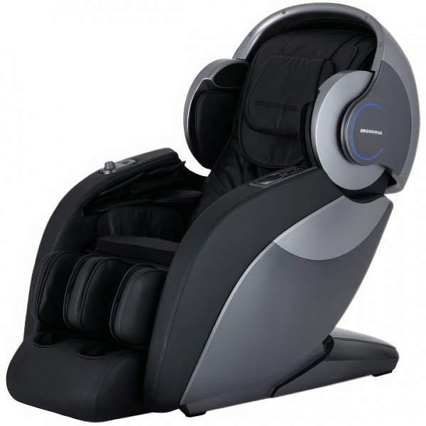 Массажное кресло Ergonova Robotouch 3 Universe Black: 4D массаж, S-Track, Zero-Space, подогрев, ароматерапия
