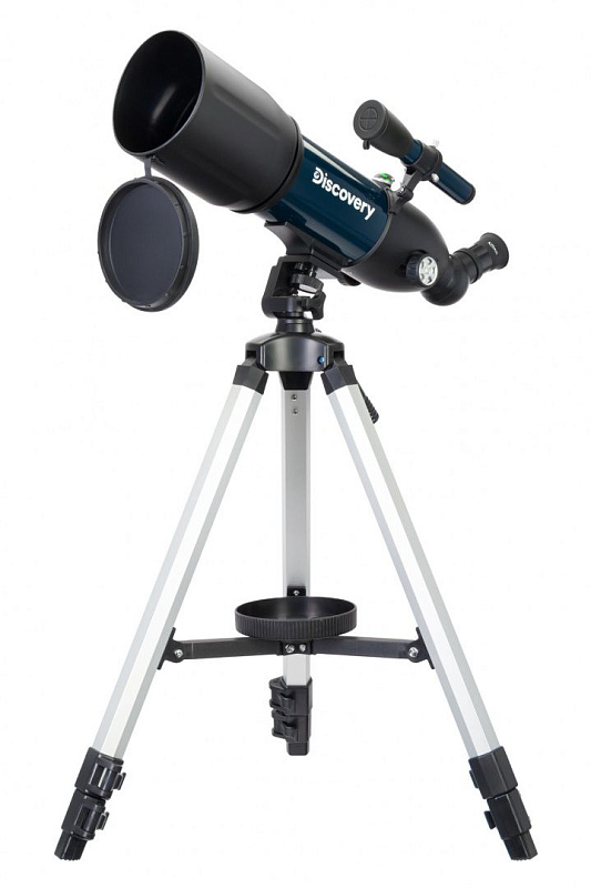Телескоп Levenhuk Discovery Sky Trip ST80 рефрактор 80/400 с книгой и адаптером для смартфона