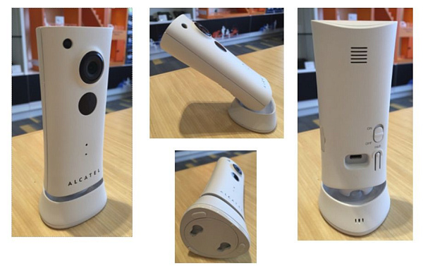 Видеоняня Alcatel IPC-21FX IP камера HD 720p, угол 115°, ночное видение, датчики звука/движения/температуры, колыбельные