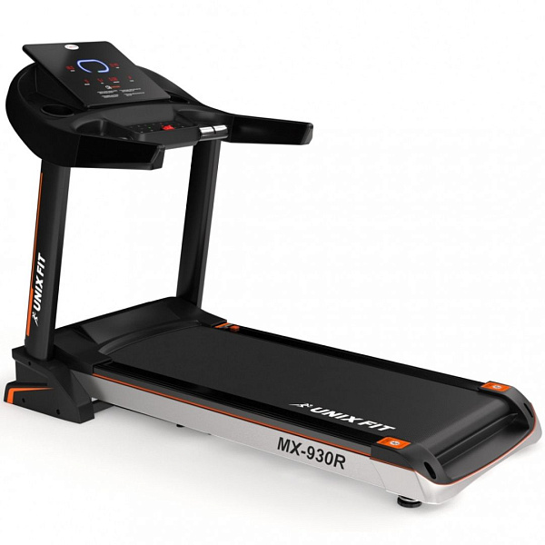 Домашняя беговая дорожка UNIXFIT MX-930R: 3.5 л.с., 18 км/ч, наклон 15%, полотно 140х52 см, до 170 кг