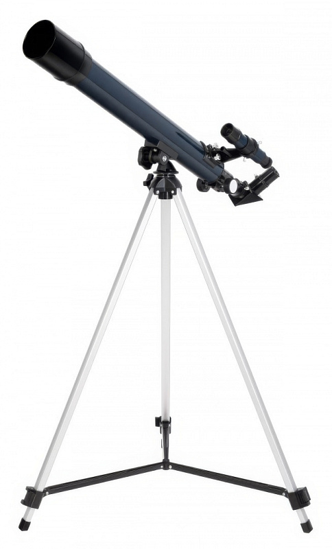 Телескоп Levenhuk Discovery Spark 506 AZ с книгой: рефрактор для начинающих, апертура 50мм, фокус 600мм