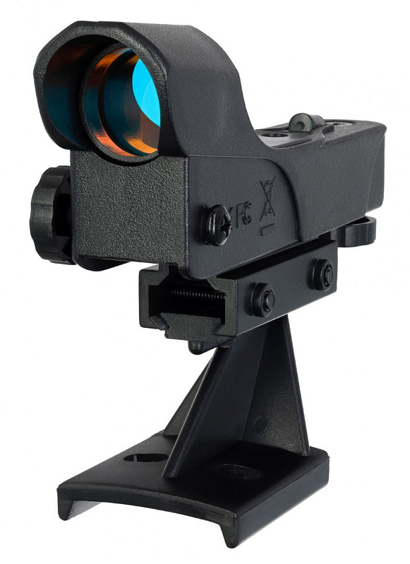 Искатель с красной точкой Sky-Watcher для точного наведения телескопа на ночные астрономические и наземные объекты, оснащенный регулировкой яркости проекции, юстировочными винтами и двумя вариантами крепления на трубу