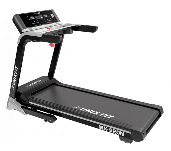Беговая дорожка UNIXFIT MX-920N для дома: 3.25 л.с., до 20 км/ч, наклон до 20%, полотно 140х49 см