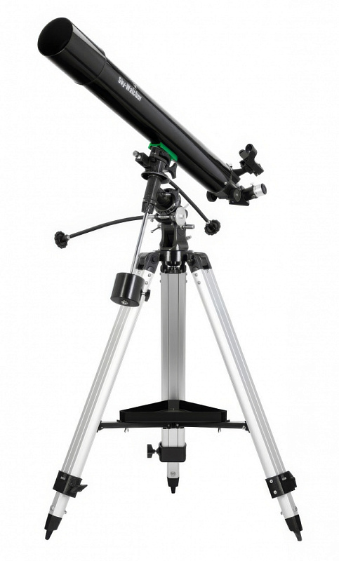 Телескоп Sky-Watcher BK 809EQ2 Red dot: рефрактор-ахромат 80/900 мм на экваториальной монтировке EQ2 для начинающих