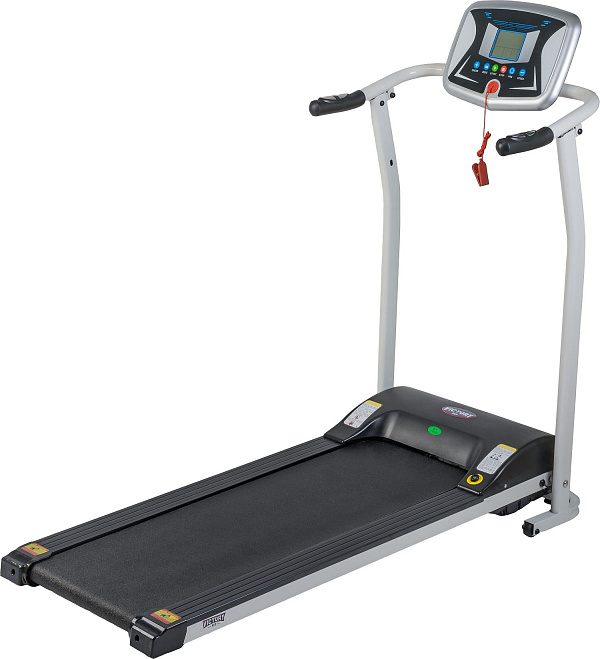 Беговая дорожка VictoryFit VF-500 white для дома: компактная, складная, до 10 км/ч, 12 программ