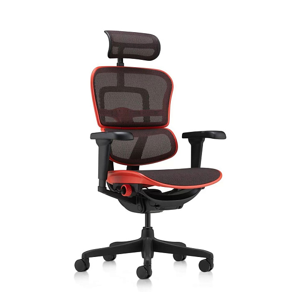 Эргономичное геймерское кресло Falto Ergohuman 2 Ultra GAME G-EHU-R-HAM-5D-LM с карбоновым механизмом, 4 позициями фиксации, газлифтом SHS 120 мм, пластиковой крестовиной 675 мм и регулировкой высоты 1180–1370 мм