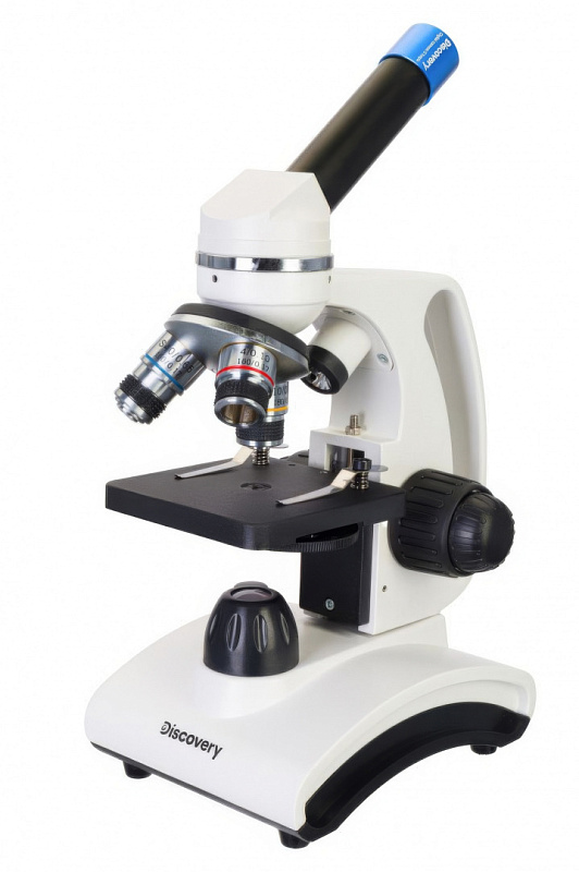 Цифровой микроскоп Levenhuk Discovery Femto Polar 40-400x с камерой 3 Мпикс и книгой