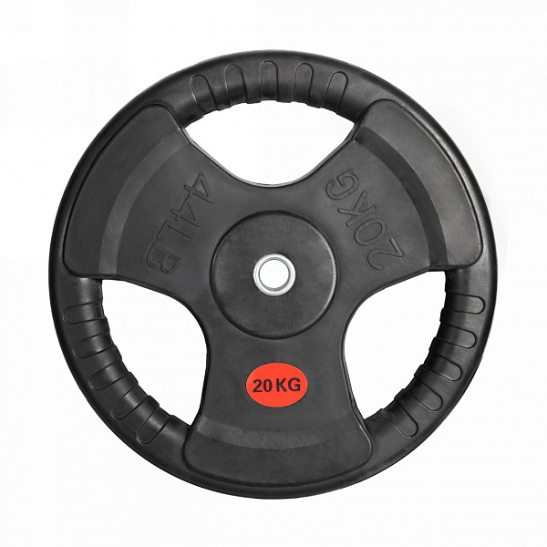 Диск 25 мм. обрезиненный 20 кг. VictoryFit VF-S252000