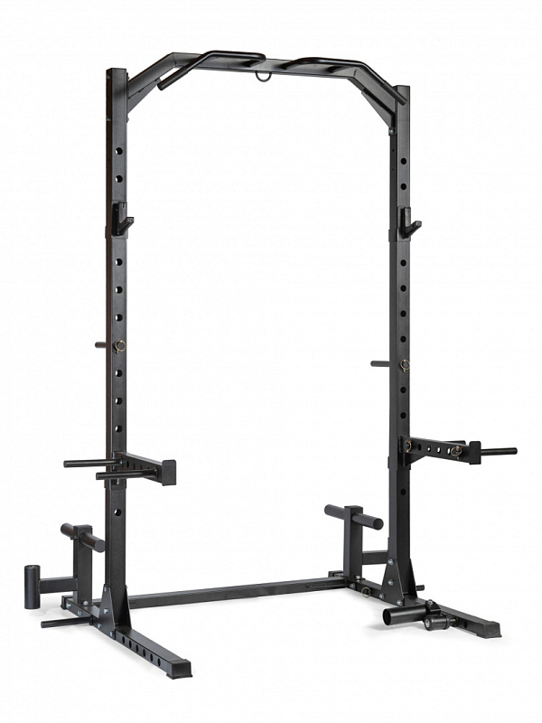 Стойка для штанги с турником VictoryFit VF-B2007: стальной профиль 60x60 мм, нагрузка до 250 кг