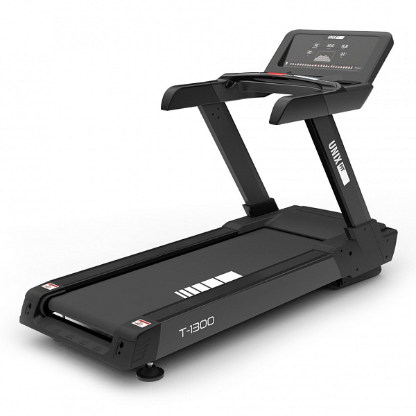 Беговая дорожка UNIX Fit T-1300 PRO (LED) профессиональная, коммерческая, до 180 кг, 24 км/ч, наклон 25%