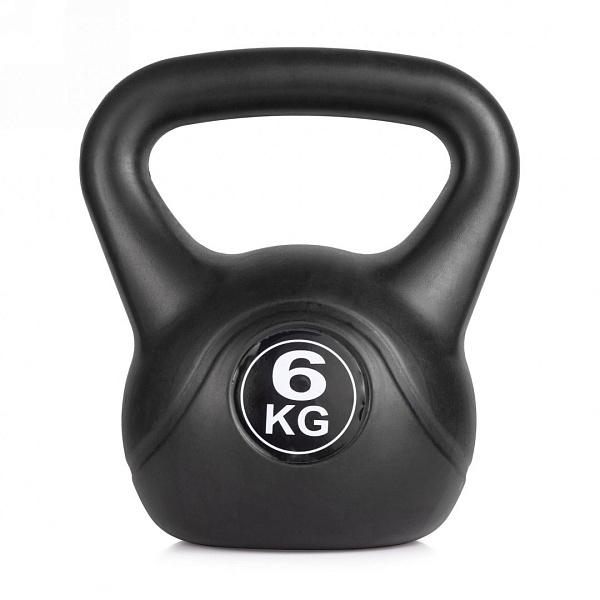 Гиря пластиковая VictoryFit VF-KP060 6 кг для фитнеса и тренировок