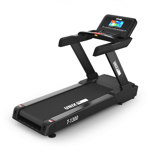 Беговая дорожка UNIX Fit T-1300 PRO с TFT 10.1, 7 л.с., 180 кг, 22 км/ч, наклон 25%
