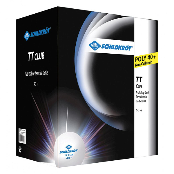 Мячики для н/тенниса DONIC 2T-CLUB (120 шт), оранжевый (608538)